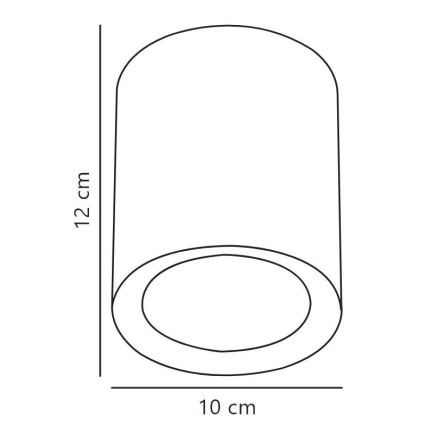 Nordlux - LED Σποτ FALLON LONG LED/5,5W/230V λευκό