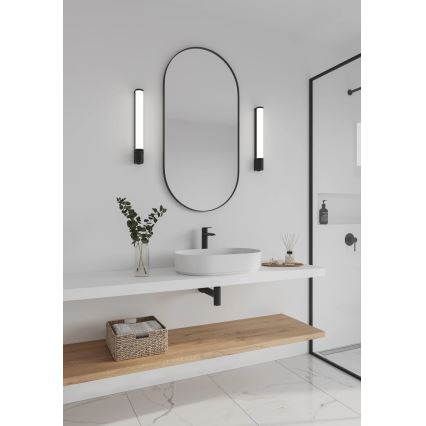 Nordlux - LED Φωτιστικό καθρέφτη μπάνιου MALAIKA LED/6W/230V 3000K IP44 μαύρο