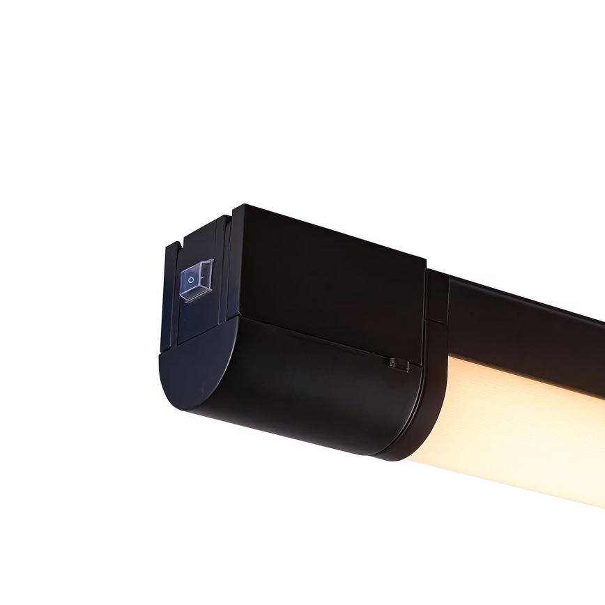 Nordlux - LED Φωτιστικό καθρέφτη μπάνιου MALAIKA LED/6W/230V 3000K IP44 μαύρο