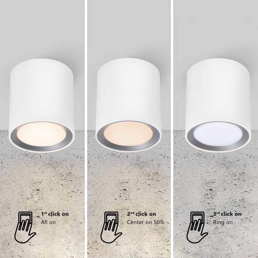 Nordlux - LED φωτιστικό μπάνιου με σποτ LANDON LED/6,5W/230V IP44 λευκό
