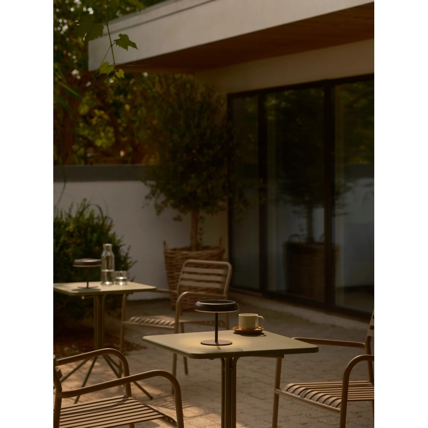 Nordlux - Ηλιακή λάμπα LED ELMER LED/2W/3,7V IP44 μαύρη