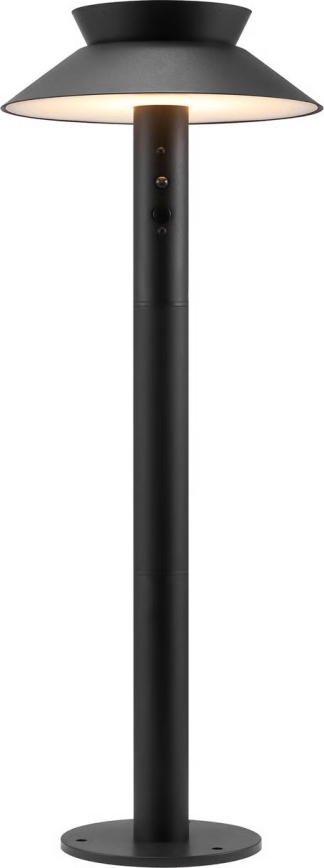 Nordlux - Ηλιακό φωτιστικό LED με αισθητήρα LED/5W/3,7V IP44 μαύρο