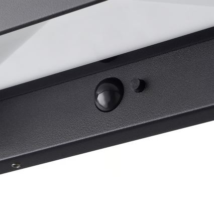 Nordlux - LED ηλιακό φωτιστικό με αισθητήρα MARCELLIO LED/5W/5V IP54 2200 mAh μαύρο