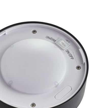 Nordlux - Ηλιακό LED φωτιστικό COUPAR LED/3,2W/5V 3000K IP44 μαύρο 1800 mAh