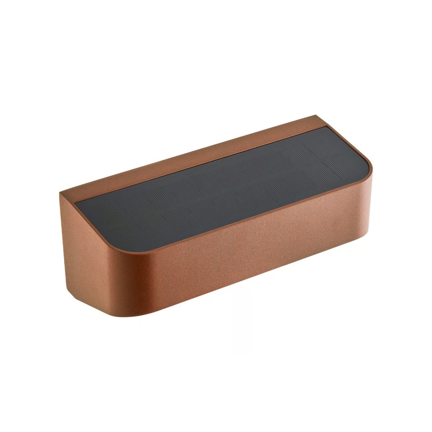 Nordlux - Ηλιακό φωτιστικό LED με αισθητήρα MARCELLIO LED/5W/5V IP54 2200 mAh καφέ