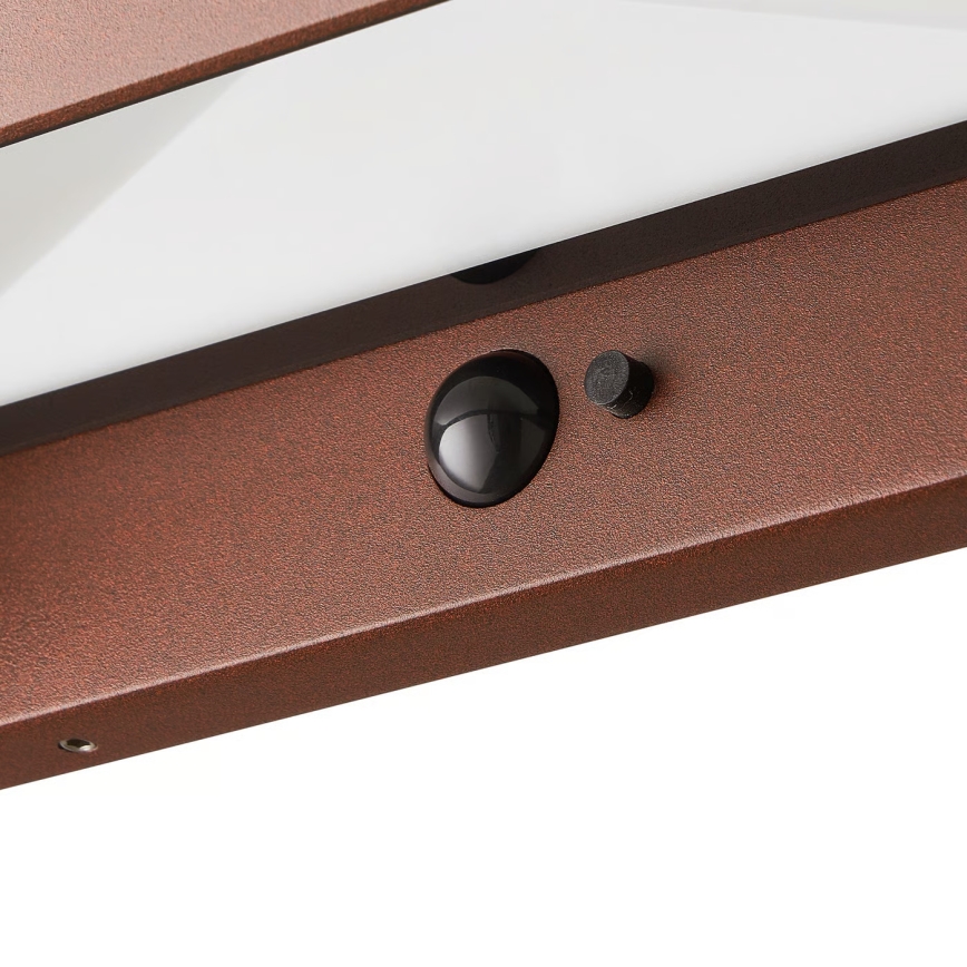 Nordlux - Ηλιακό φωτιστικό LED με αισθητήρα MARCELLIO LED/5W/5V IP54 2200 mAh καφέ