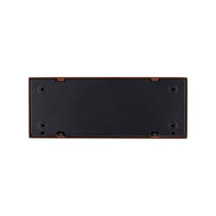 Nordlux - Ηλιακό φωτιστικό LED με αισθητήρα MARCELLIO LED/5W/5V IP54 2200 mAh καφέ