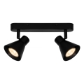 Nordlux - Σποτ EIK 2xGU10/35W/230V μαύρο
