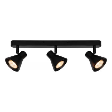 Nordlux - Σποτ φωτιστικό EIK 3xGU10/35W/230V μαύρο