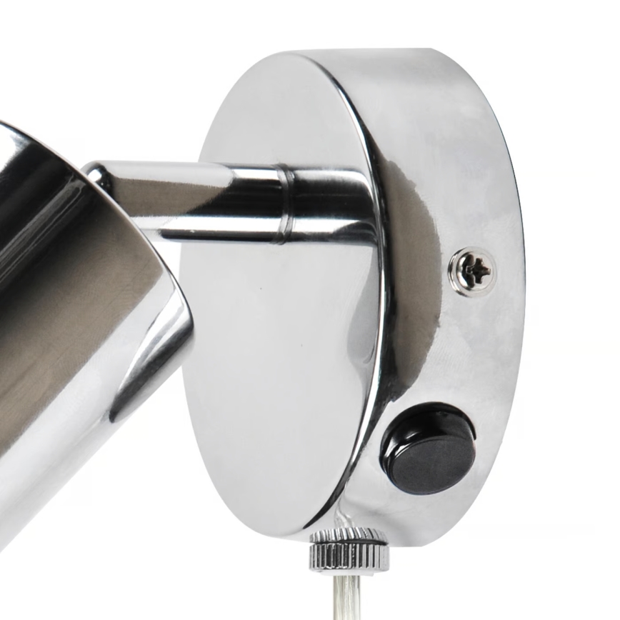 Nordlux - Σποτ τοίχου EXPLORE 1xGU10/7W/230V γυαλιστερό χρώμιο