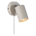 Nordlux - Σποτ τοίχου EXPLORE 1xGU10/7W/230V μπεζ