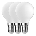 Nordlux - Σετ 3x λαμπτήρων LED G45 E14/4W/230V 2700K
