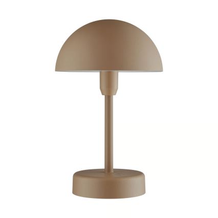 Nordlux - LED Ρυθμιζόμενη Επαναφορτιζόμενη Εξωτερική Επιτραπέζια Λάμπα ELLEN LED/2,8W/3,7V 2200 mAh IP44 καφέ