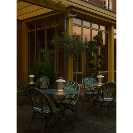 Nordlux - LED με ρυθμιζόμενη ένταση φωτός, επαναφορτιζόμενη επιτραπέζια λάμπα με έλεγχο αφής MIRANO LED/3W/3,7V ροζ