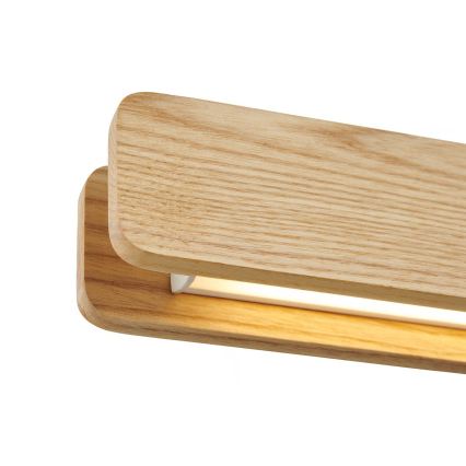 Nordlux - Ρυθμιζόμενο LED κρεμαστό φωτιστικό με καλώδιο ILGAS LED/47W/230V 3000K μπεζ/λευκό/φράξος 115 cm