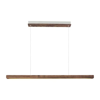 Nordlux - Ρυθμιζόμενο LED κρεμαστό φωτιστικό σε καλώδιο ILGAS LED/47W/230V 3000K καφέ/ξύλο φράξου