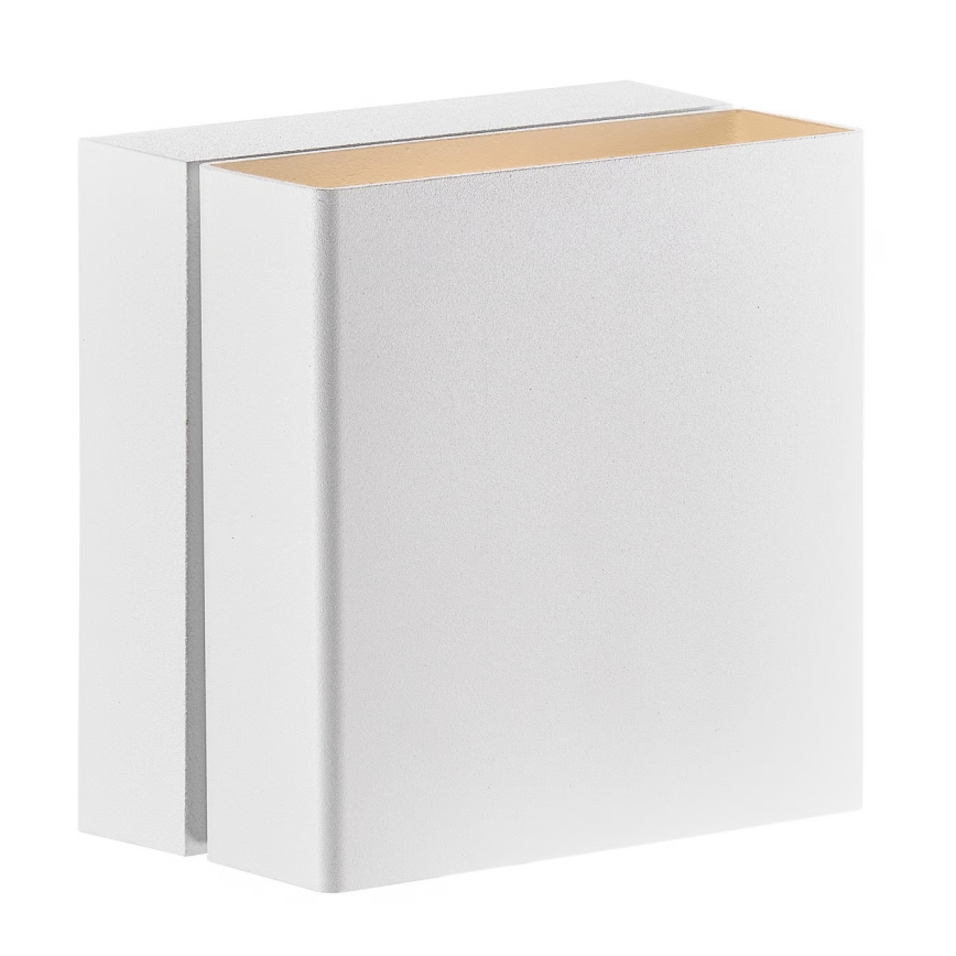 Nordlux - LED Ρυθμιζόμενο υπαίθριο επιτοίχιο φωτιστικό TURN LED/13,8W/230V IP54 λευκό