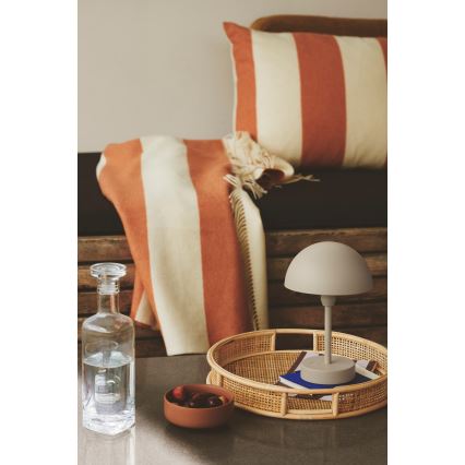 Nordlux - Επαναφορτιζόμενο, ρυθμιζόμενο LED επιτραπέζιο φωτιστικό εξωτερικού χώρου ELLEN LED/2,8W/3,7V 2200 mAh IP44 μπεζ