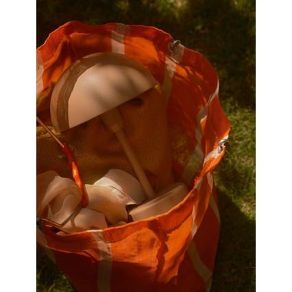 Nordlux - Ρυθμιζόμενη επαναφορτιζόμενη εξωτερική επιτραπέζια λάμπα ELLEN LED/2,8W/3,7V IP44 2200 mAh καφέ