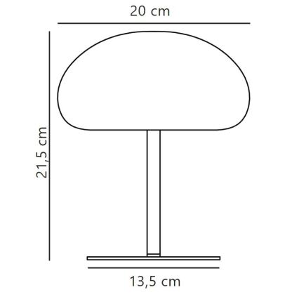 Nordlux - Ρυθμιζόμενο LED επιτραπέζιο εξωτερικό φωτιστικό SPONGE LED/4,8W/3,7V IP65 4400 mAh