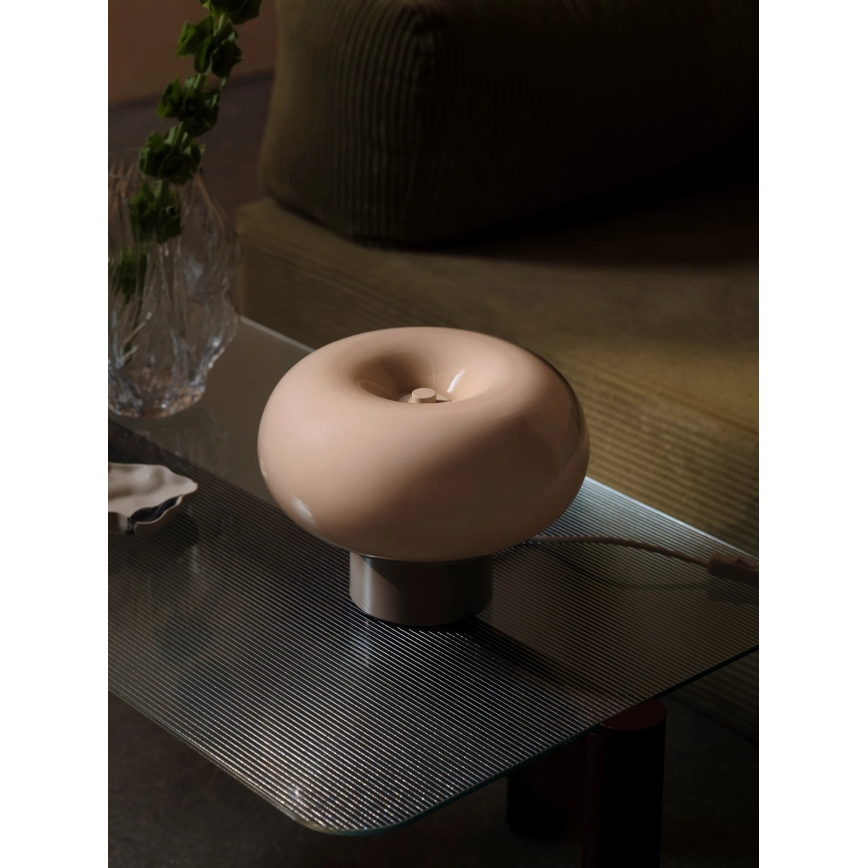 Nordlux - Επιτραπέζιο φωτιστικό MALTI 2xE27/10W/230V μπεζ