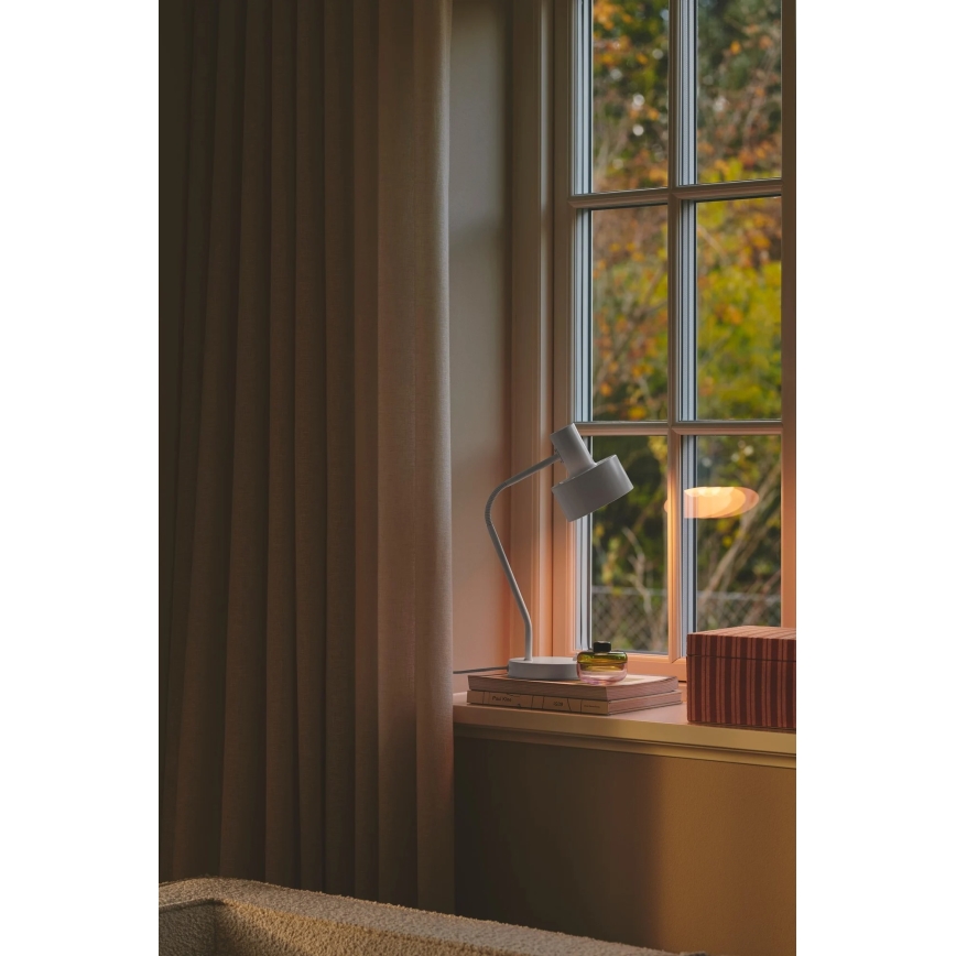 Nordlux - Επιτραπέζιο φωτιστικό MATIS 1xE27/15W/230V λευκό