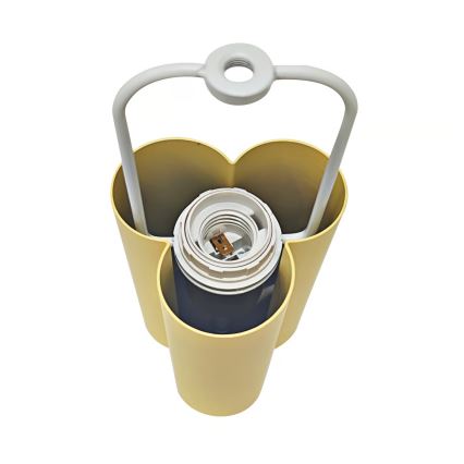 Nordlux - Επιτραπέζιο φωτιστικό SANDRO 1xE27/15W/230V κίτρινο