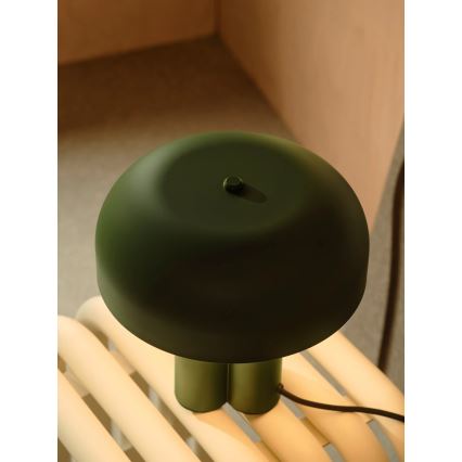 Nordlux - Επιτραπέζιο φωτιστικό SANDRO 1xE27/15W/230V πράσινο