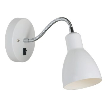 Nordlux - Επιτοίχιο φωτιστικό CYCLONE 1xE14/15W/230V λευκό