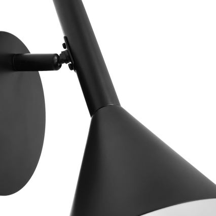 Nordlux - Επιτοίχιο φωτιστικό KELVIS 1xGU10/12W/230V μαύρο