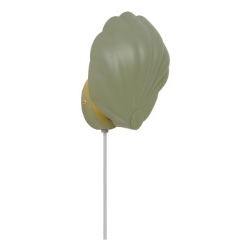 Nordlux - Επιτοίχιο φωτιστικό KONCHI 1xE14/25W/230V πράσινο