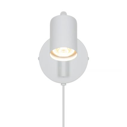 Nordlux - Επιτοίχιο φωτιστικό σποτ EXPLORE 1xGU10/5W/230V λευκό