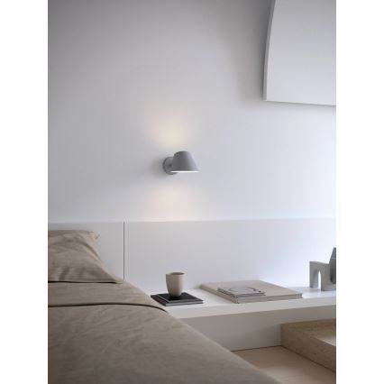 Nordlux - Επιτοίχιο φωτιστικό STAY 1xE27/60W/230V γκρι