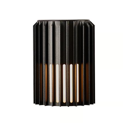 Nordlux - Επιτοίχιο φωτιστικό εξωτερικού χώρου ALUDRA 1xE27/15W/230V μαύρο