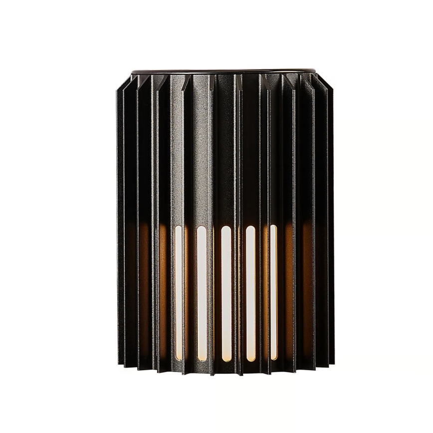 Nordlux - Επιτοίχιο φωτιστικό εξωτερικού χώρου ALUDRA 1xE27/15W/230V μαύρο