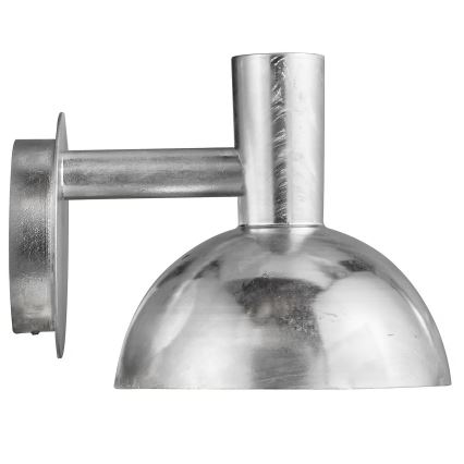 Nordlux - Επιτοίχιο φωτιστικό εξωτερικού χώρου ARKI 1xE27/20W/230V IP54 ασημί