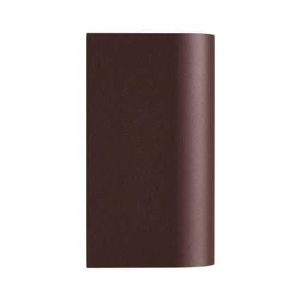 Nordlux - Επιτοίχιο φωτιστικό εξωτερικού χώρου DION 2xGU10/25W/230V IP44 rezavá