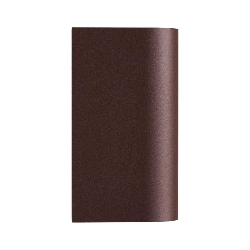 Nordlux - Επιτοίχιο φωτιστικό εξωτερικού χώρου DION 2xGU10/25W/230V IP44 rezavá