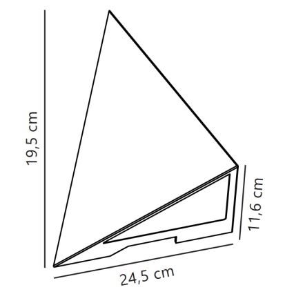 Nordlux - Επιτοίχιο φωτιστικό εξωτερικού χώρου KONIT 1xGU10/10W/230V IP44 μαύρο