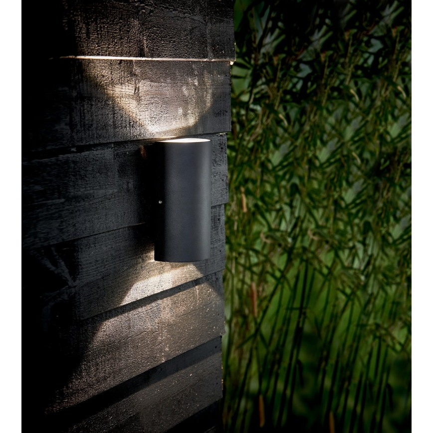 Nordlux - Επιτοίχιο φωτιστικό εξωτερικού χώρου LED ROLD LED/10,5W/230V 3000K IP54 μαύρο