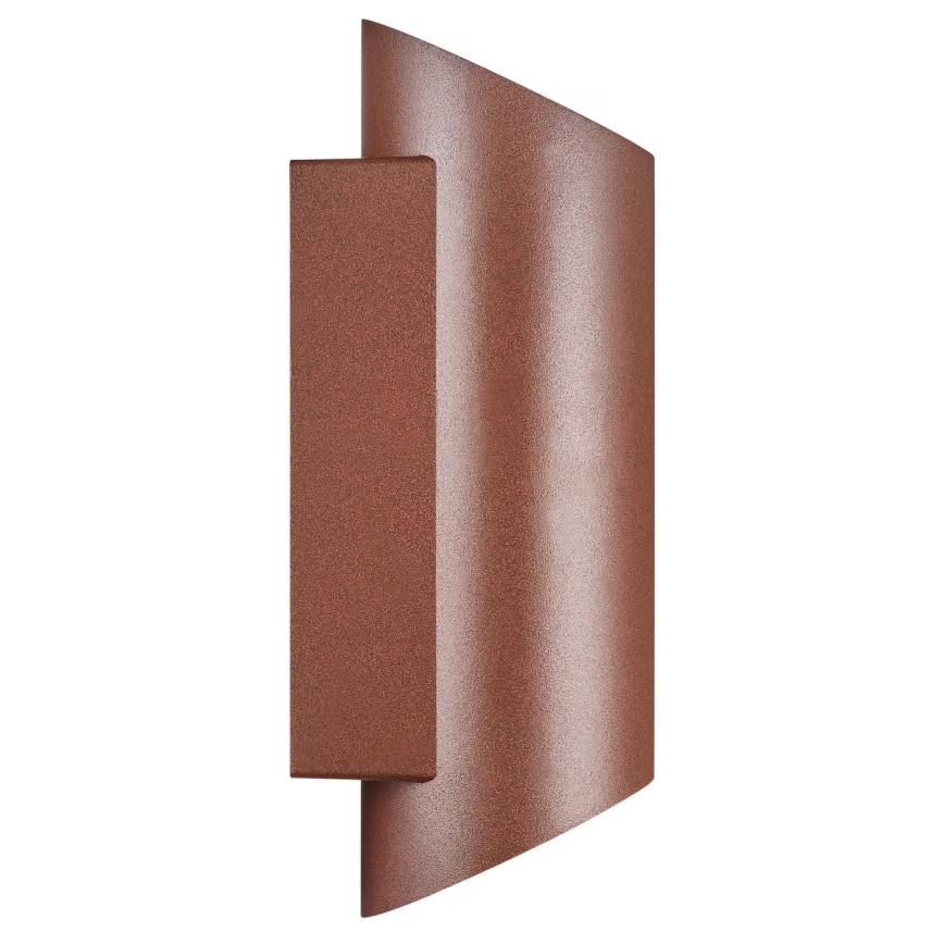 Nordlux - Επιτοίχιο φωτιστικό εξωτερικού χώρου NICO 2xGU10/35W/230V IP54 καφέ