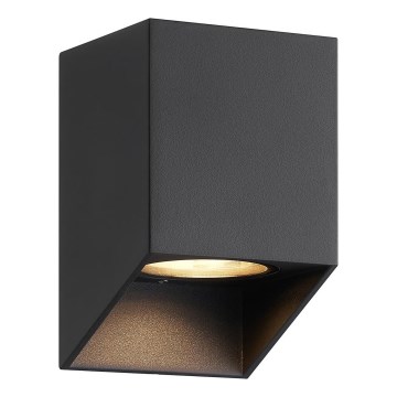 Nordlux - Επιτοίχιο φωτιστικό εξωτερικού χώρου NIKO 1xGU10/25W/230V IP54 μαύρο