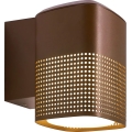 Nordlux - Επιτοίχιο φωτιστικό εξωτερικού χώρου SIDARA 1xE27/15W/230V IP54 καφέ
