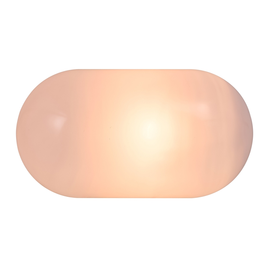 Nordlux - Επιτοίχιο φωτιστικό μπάνιου FOAM 1xE27/55W/230V IP44 μαύρο