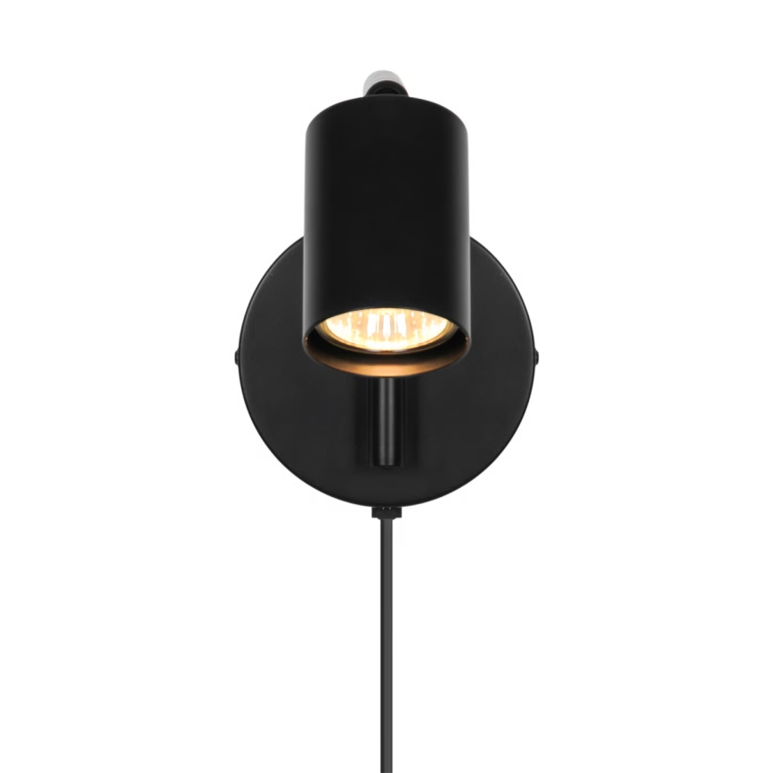 Nordlux - Επιτοίχιο σποτ φωτιστικό EXPLORE 1xGU10/5W/230V μαύρο