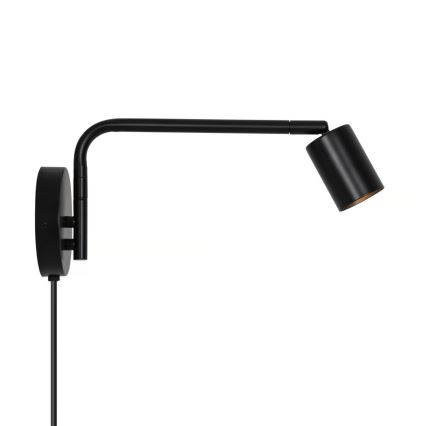 Nordlux - Επιτοίχιο σποτ φωτιστικό EXPLORE 1xGU10/5W/230V μαύρο