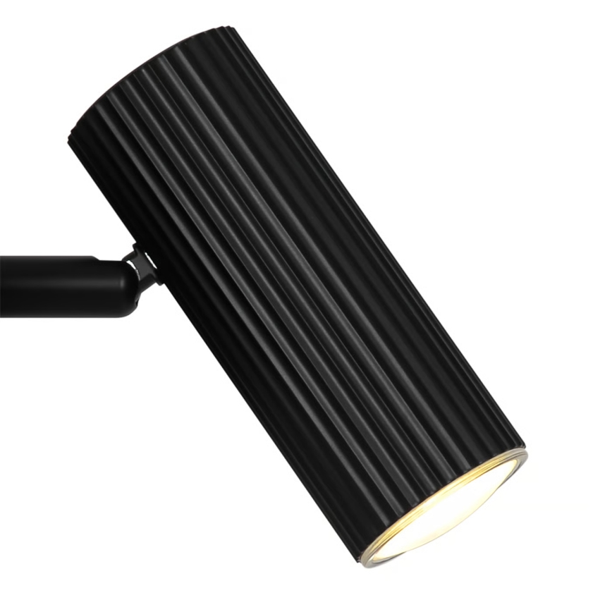 Nordlux - Επιτοίχιο σποτ φωτιστικό VICO 1xGU10/5W/230V μαύρο