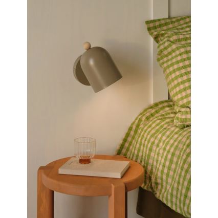 Nordlux - Επιτοίχιο σποτ GASTON 1xE27/15W/230V μπεζ