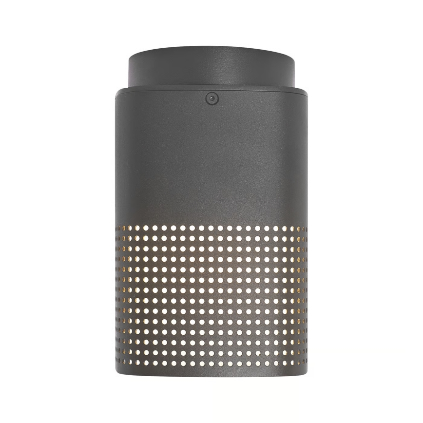 Nordlux - Εξωτερικό φωτιστικό οροφής SIDARA 1xE27/15W/230V IP54 ανθρακί