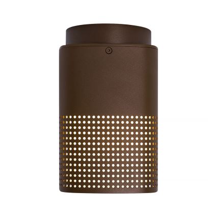 Nordlux - Εξωτερικό φωτιστικό οροφής SIDARA 1xE27/15W/230V IP54 καφέ